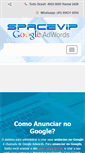 Mobile Screenshot of anunciarnogoogle.com